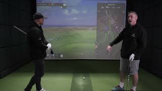 Lofoten golf course review using Trackman [upl. by Tomlinson]