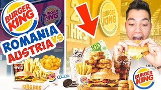 BURGER KING ROMANIA VS BURGER KING AUSTRIA [upl. by Horowitz]