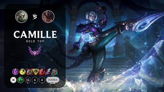 Camille Top vs Malphite  KR Master Patch 147 [upl. by Arte]