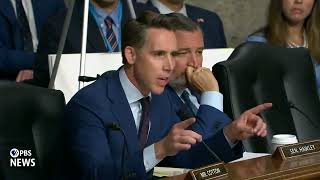 WATCH Sen Hawley questions acting Secret Service director on Trump rally shooting probe [upl. by Betti]