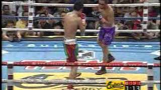 Donnie Nietes vs Moises Fuentes round 112 332013 part6 [upl. by Leinto]