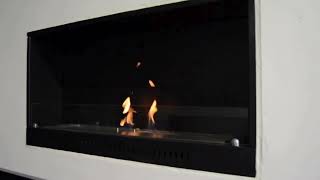 The Bristol bioethanol fireplace insert 100 cm [upl. by Oriel35]