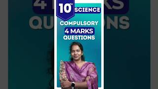 10th Science Compulsory Questions 4m Important chapters publicexam2024 class10 [upl. by Ayotna]