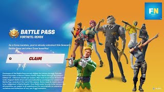 OUR First Look At Fortnite Remix Battle Pass [upl. by Eserehc507]