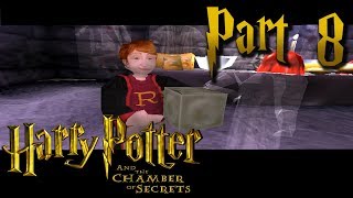 Lets Play Harry Potter and the Chamber of Secrets PS1 8  Happy Deathday [upl. by Annyl]