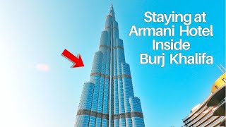 Armani Hotel Dubai inside Burj Khalifa Worlds Tallest Tower full tour 4k [upl. by Mmada790]