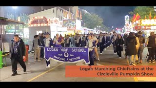 The Logan Marching Chieftains  The Circleville Pumpkin Show 2023 [upl. by Airres]