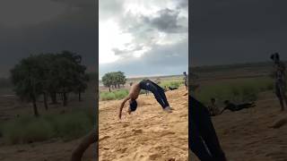 720 and double backflip stuntvideo​ flip​ funnyshorts​ flipvideo​ parkour​ [upl. by Linker260]