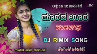 Balu Belagundi Singer  Durada Ura Hudugina Janapada Song  ದೂರದ ಊರ ಹುಡುಗಿನ ಡಿಜೆ ರಿಮಿಕ್ಸ್ ಸಾಂಗ್ [upl. by Schrick]