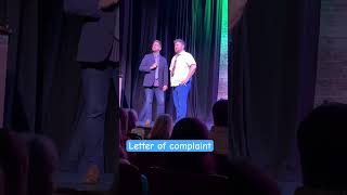 Letter of complaint Improv game comedy funny improv [upl. by Nylime289]