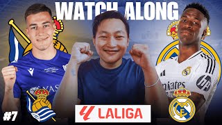 Real Sociedad VS Real Madrid  La Liga 202425 Season  Watch Along amp Live Reaction [upl. by Teryn]