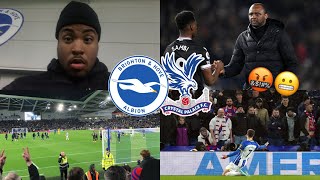 BRIGHTON 10 CRYSTAL PALACE VLOG 2223 SACK VIEIRA NOW THIS CLUB IS IN THE MUD🤬💀 [upl. by Lundin]