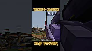 Techno Gamerz Smp Tower Was Broken By Ajjubhai Leader technogamerz ajjubhai totalgami minecraft [upl. by Ailaham]