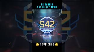 BR RANKED S41 TO S42 DOWN shortsfeed ffshorts freefire foryou freefireshorts totalgaming [upl. by Teresina9]