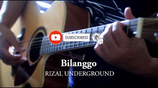 Bilanggo by Rizal Underground Acoustic Karaoke Unplugged [upl. by Letch]