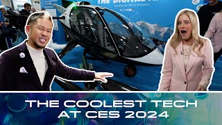 The Coolest Tech at CES 2024 with iJustine and briantong [upl. by Iarised]