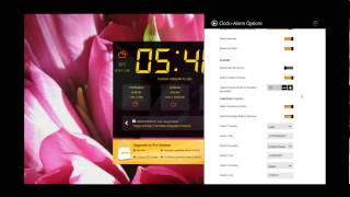 Alarm Clock HD Windows 8 modern Alarm Clock App [upl. by Leotie729]