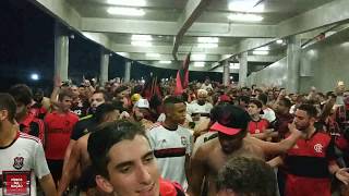 DESCIDA DA TORCIDA DO FLAMENGO HEPTACAMPEÃO NA DESPEDIDA DO MARACANÃ  FLAMENGO 6X1 AVAÍ [upl. by Mozes493]