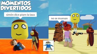 SIMON TONTO DICE MOMENTOS DIVERTIDOS ROBLOX [upl. by Stein]