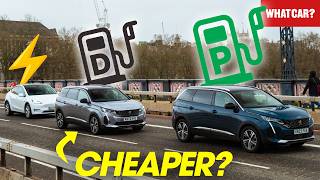 PETROL vs DIESEL vs ELECTRIC CAR – which is REALLY cheaper  What Car [upl. by Affra]