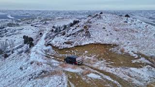 Driving trails in the North Dakota badlands [upl. by Aihsad624]