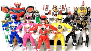 Vintage Power Rangers Toy Collection [upl. by Pravit]