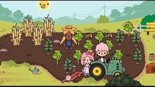 We are harvesting toca boca livetocaboca tocalifeworld subscribe 💓🌱🌾🌻 [upl. by Holmes]