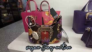 VERSACE JEANS COUTURE BAGS NEW COLLECTION Madrid [upl. by Llehsor4]