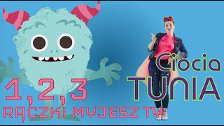 123  RÄ„CZKI MYJESZ TY  Piosenki DLA DZIECI  UKĹAD TANECZNY DLA DZIECI  Ciocia TUNIA  TuniaTv [upl. by Xanthus202]