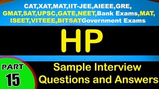 HP  15 Interview Questions and Answers CareersJobsVideosFreshersExperienced [upl. by Bradly]