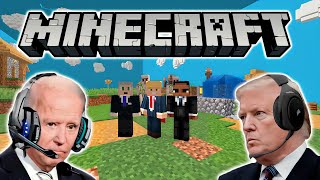 US Presidents Play Minecraft Truman Show [upl. by Aiselad]