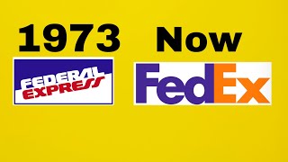 FedEx Logo Evolution 1973  Now [upl. by Nollahp]