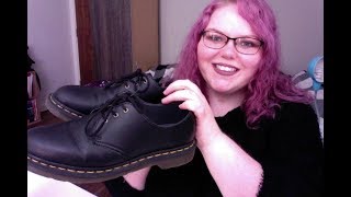 Doc Martens 1461 Vegan Shoe Review [upl. by Ococ]