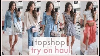 topshop try on haul 2019  summer  fall outfits [upl. by Aitak730]