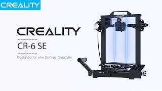 Creality CR6 SE Innovative BL Touch Auto Leveling Tech（Large Screen Version） [upl. by Assin]