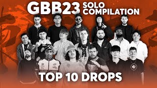 TOP 10 DROPS 🔊🔥 Solo  GRAND BEATBOX BATTLE 2023 WORLD LEAGUE [upl. by Anita]