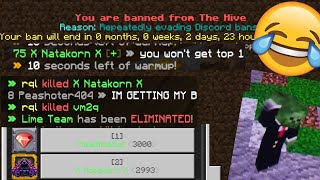 HIVE SKYWARS BOOSTER FAILS TO GET 1st MONTHLY Cheating Boosting [upl. by Lamson739]