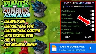 PLANTS VS ZOMBIES FUSION EDITION MOD APK LATEST VERSION 213 l UNLIMITED SUN amp UNLOCK ALL PLANTS [upl. by Anahsak]