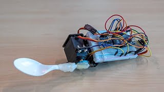 Parkinson spoon using Arduino UNO [upl. by Carilla]