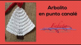 Arbolito crochet tejido en canalé [upl. by Joseph]