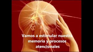 NEUROACTIVIDAD 13 GIMNASIA CEREBRAL MEMORIA ATENCIÓN [upl. by Swart]