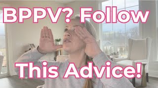 Preventing BPPV Post Therapy Instructions for Longlasting Relief [upl. by Bonucci409]