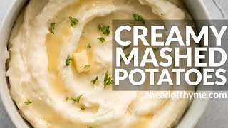 The Best Creamiest Mashed Potatoes [upl. by Sevein]