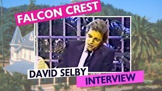 Falcon Crest Star David Selby on quotThe Late Show starring Joan Riversquot 1987 [upl. by Beera]