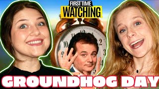 Watching GROUNDHOG DAY in PENNSYLVANIA   MOVIE REACTION  First Time Watching  1993 [upl. by Iznekcam356]