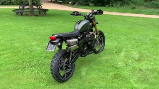 Custom Scrambler 1200 XE by team BRITZ [upl. by Marashio749]