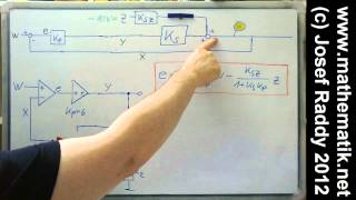 PRegler ►Regeldifferenz berechnen►Spannungsteiler ►Störung am Ausgang [upl. by Thgirw]