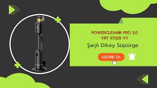 Otomatik Toz Boşaltan Dikey Süpürge Beko PowerClean Pro 30 VRT 97325 VY [upl. by Riha]