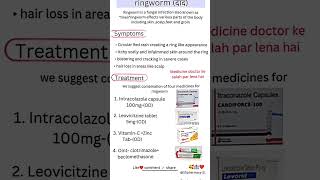 Ringworm दाद fungal infection medicine pharmacy viralshots doctor trending [upl. by Refannej]