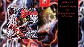 BRUTALITY Screams Of Anguish Full Album [upl. by Verlie280]